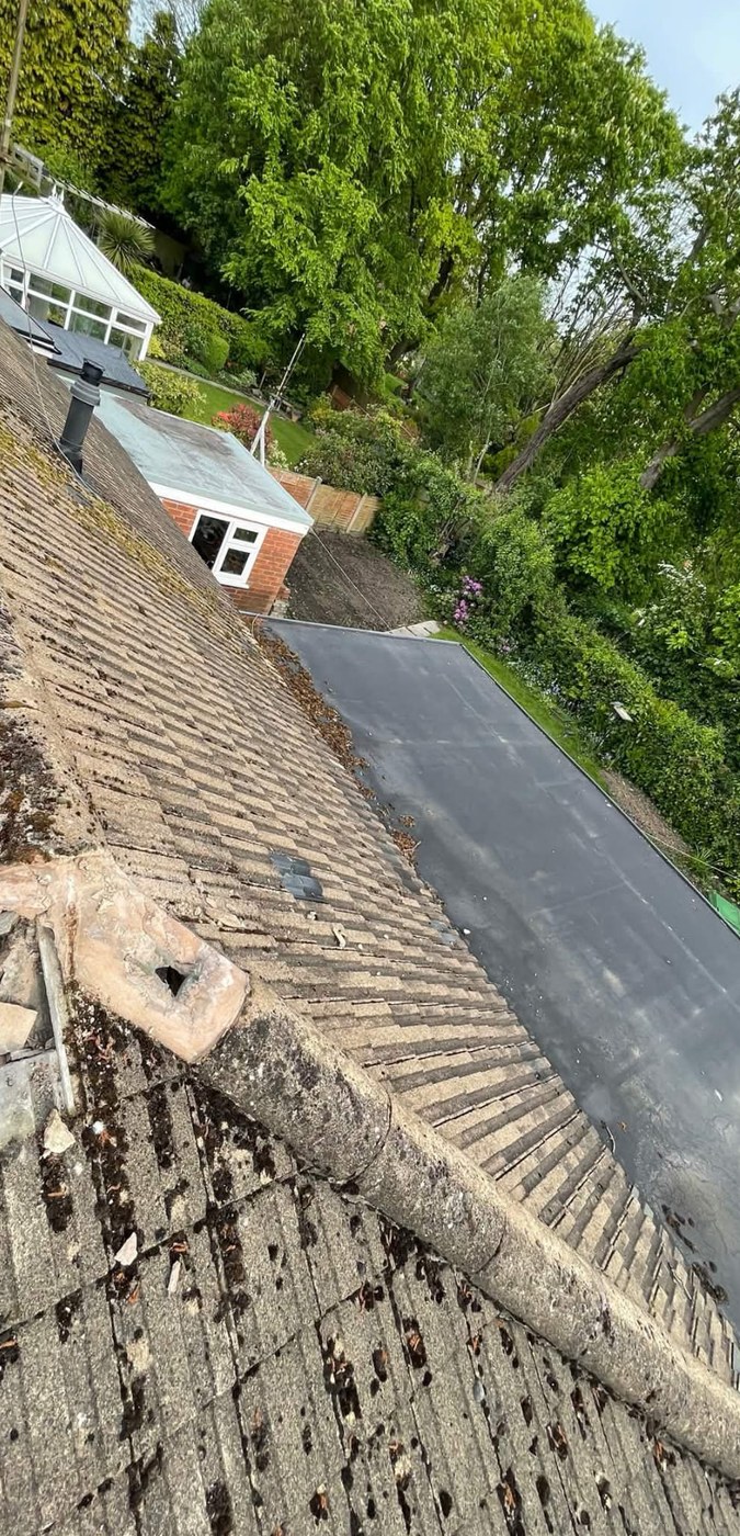 Re-roof with interlocking tiles before work — Warrington