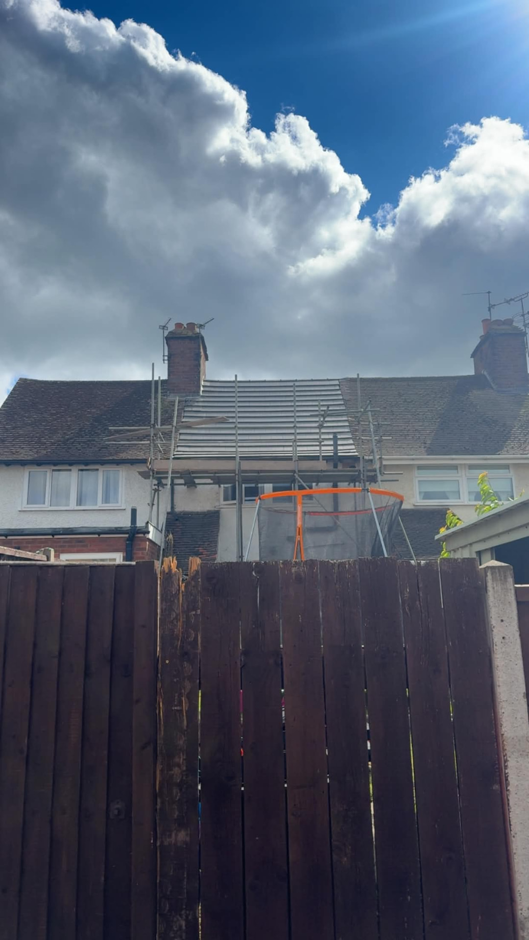 Semi-detached re-roof — Northwich area