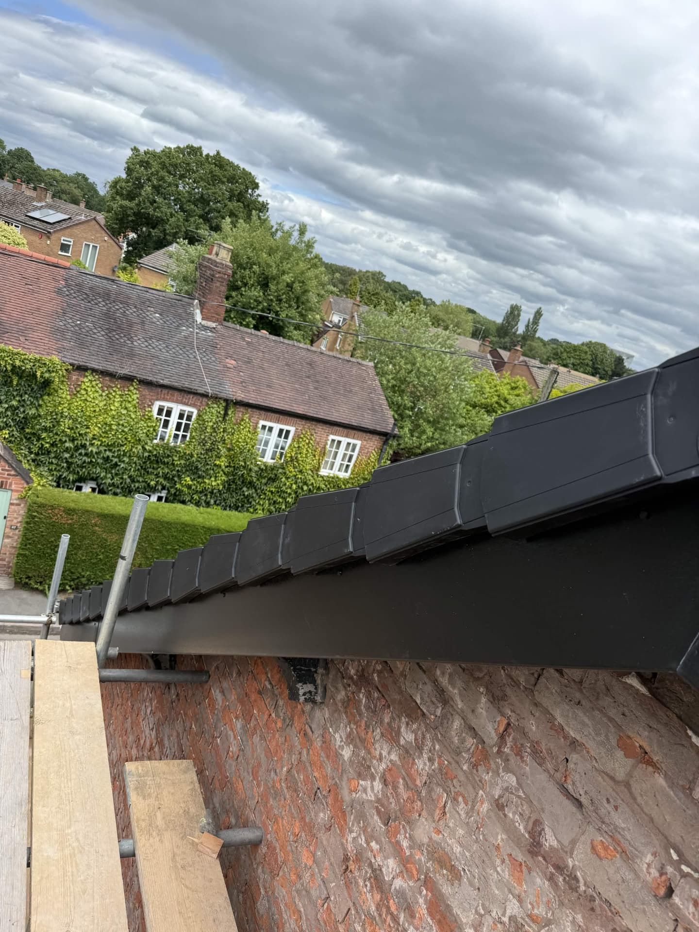 Dark fascias and soffits — Northwich area