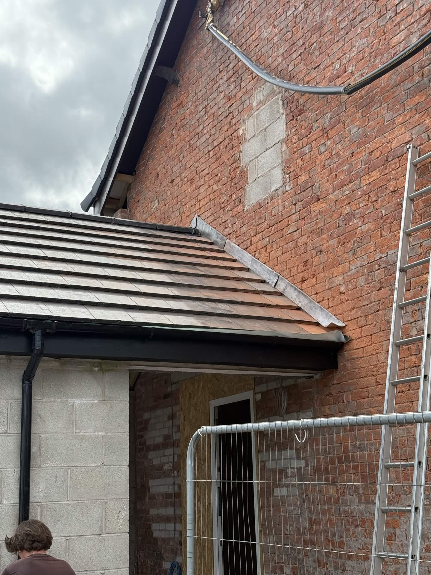 Extension roof tiling — Northwich area