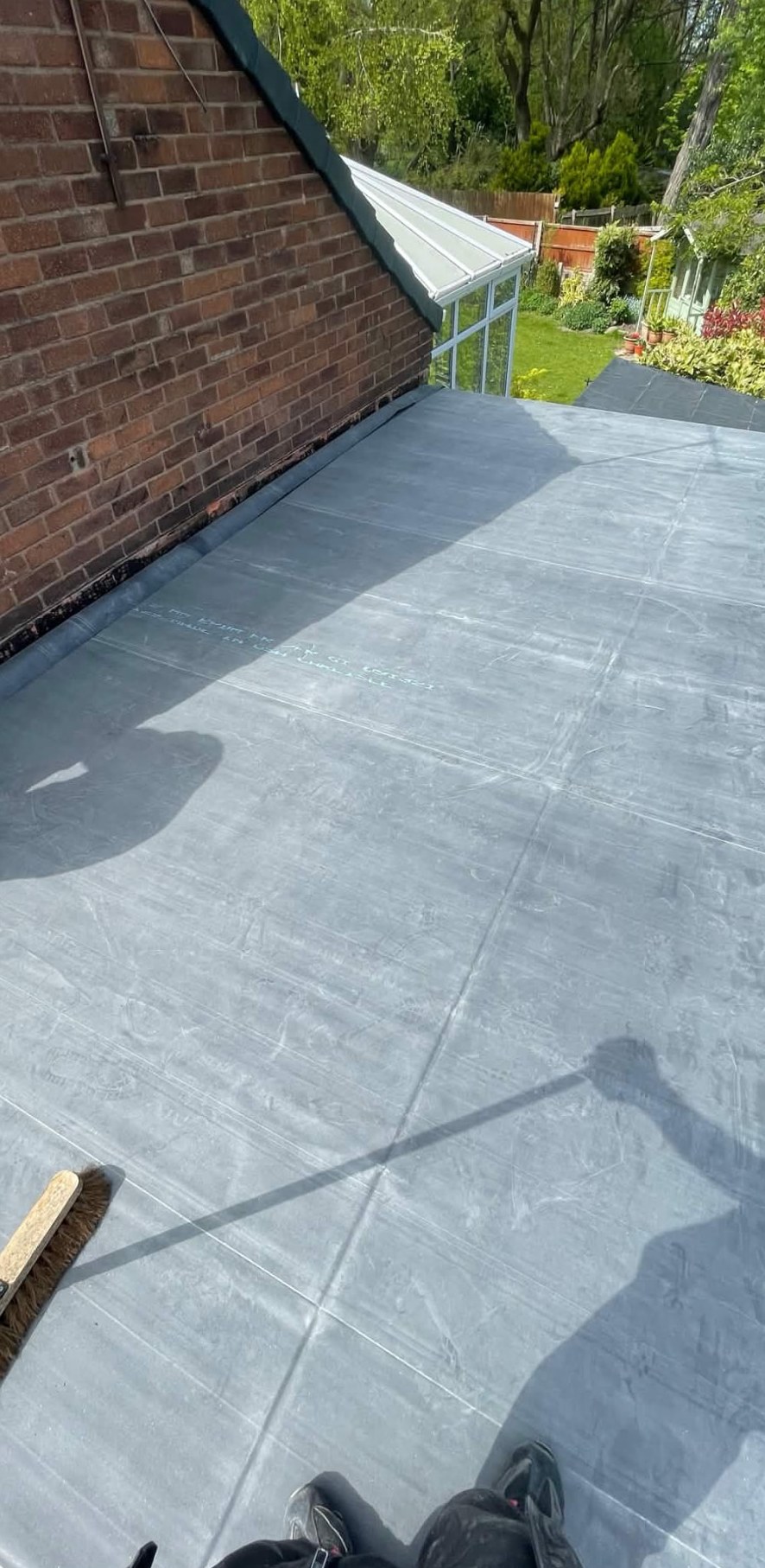Flat roof replaced — Northwich area